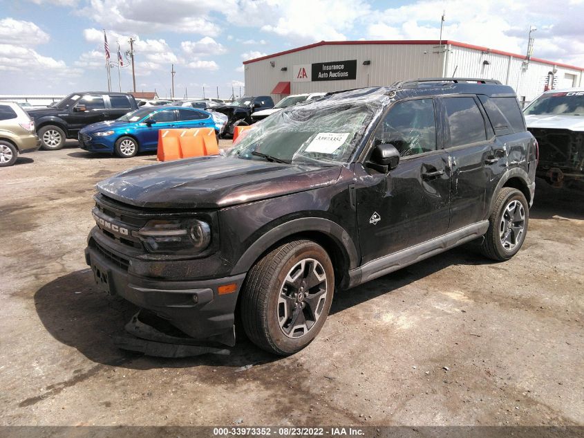 2021 FORD BRONCO SPORT OUTER BANKS VIN: 3FMCR9C63MRB01896
