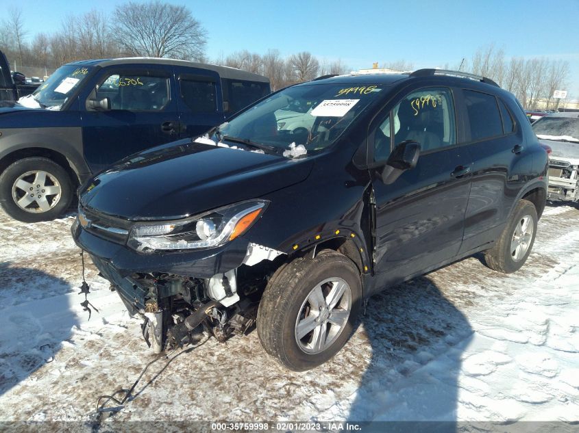 2021 CHEVROLET TRAX LT VIN: KL7CJPSB0MB352911