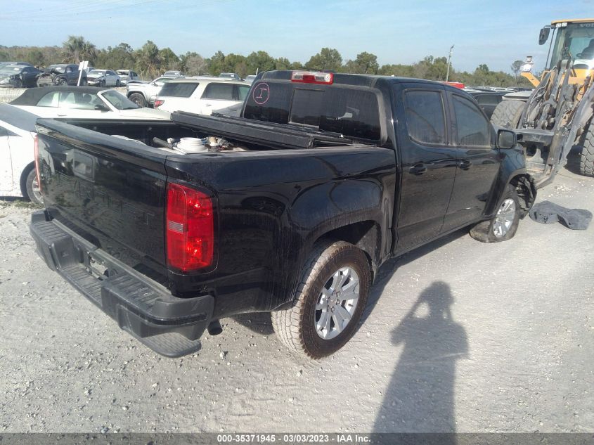 2021 CHEVROLET COLORADO 2WD LT VIN: 1GCGSCEN0M1238770