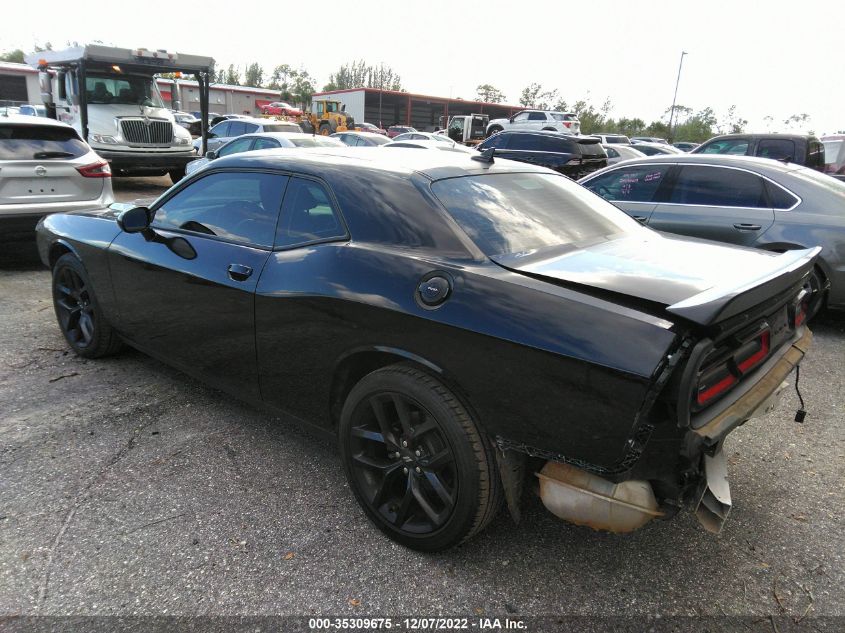 2020 DODGE CHALLENGER SXT VIN: 2C3CDZAG8LH196629