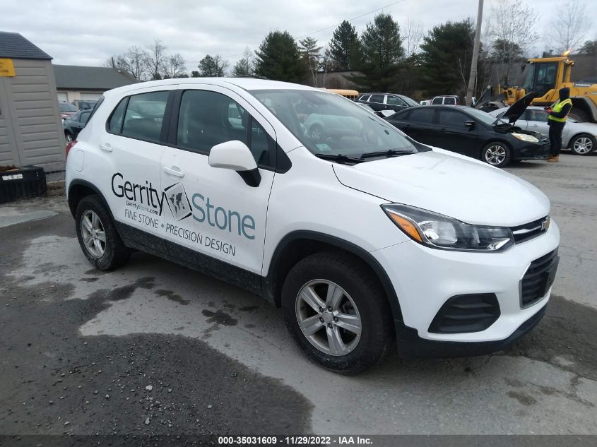 2020 CHEVROLET TRAX LS VIN: 3GNCJNSB9LL162780