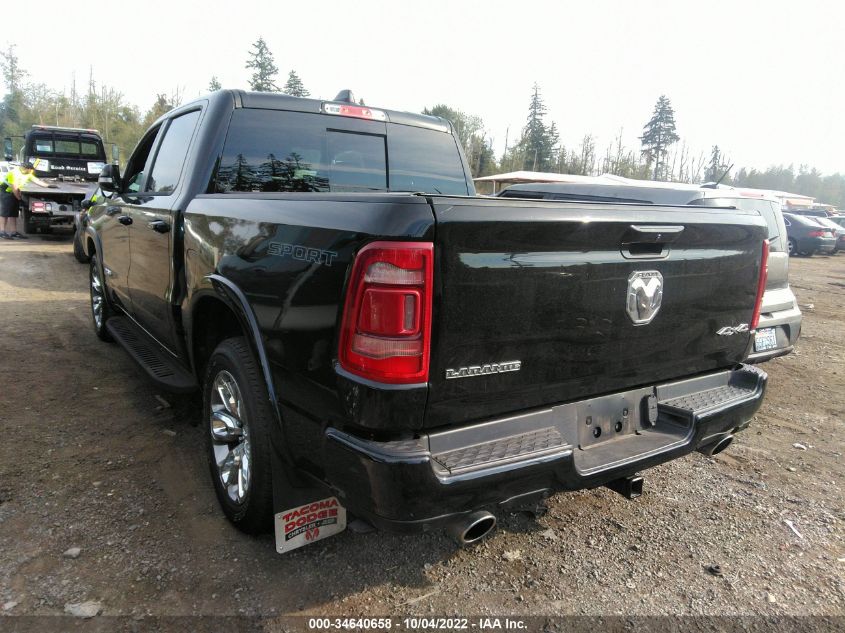2022 RAM 1500 LARAMIE VIN: 1C6SRFJT6NN141943