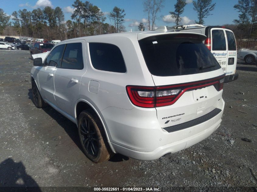 2021 DODGE DURANGO GT VIN: 1C4RDJDG3MC520836