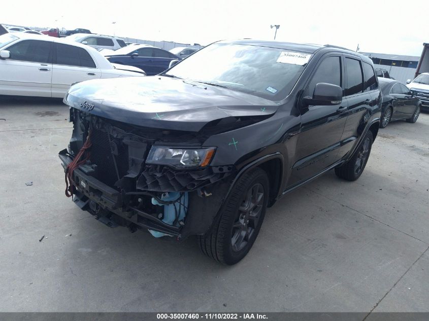 2021 JEEP GRAND CHEROKEE 80TH ANNIVERSARY VIN: 1C4RJEBG6MC783423
