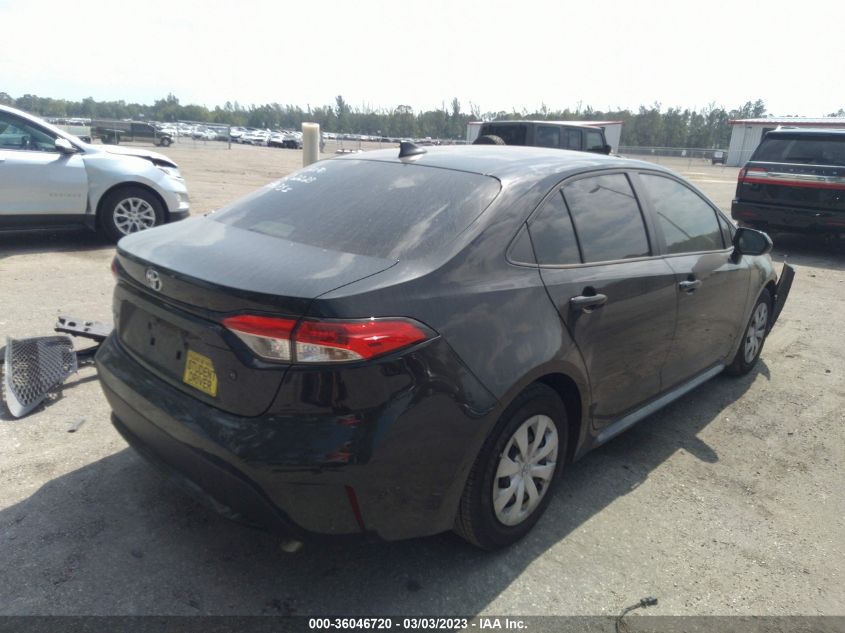 2022 TOYOTA COROLLA L VIN: JTDDPMAE1NJ229173