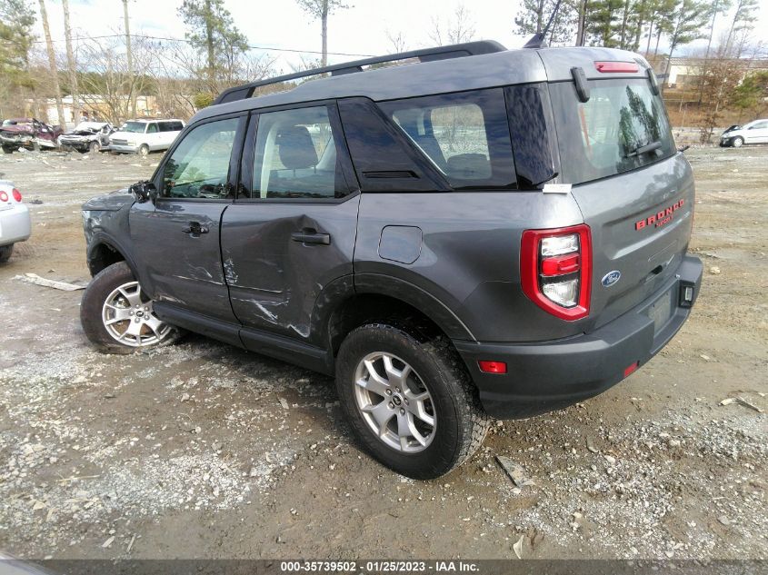2021 FORD BRONCO SPORT BASE VIN: 3FMCR9A69MRA08285