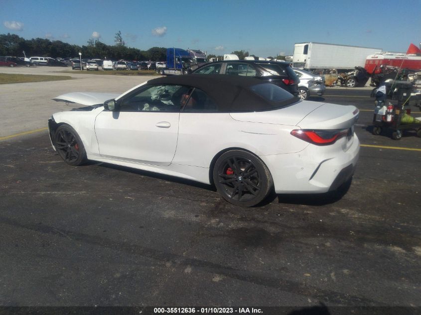 2021 BMW 4 SERIES 430I VIN: WBA23AT05MCH04815