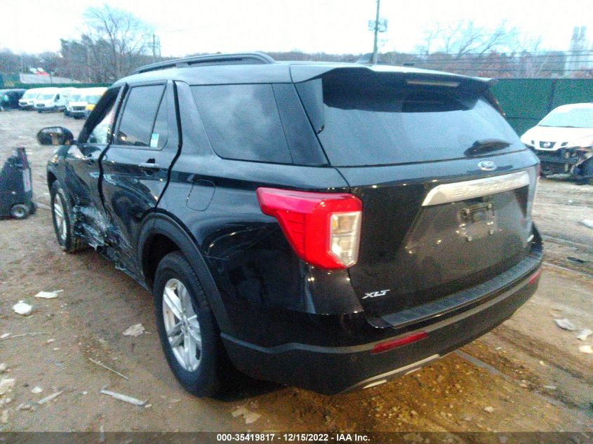 2022 FORD EXPLORER XLT VIN: 1FMSK8DH0NGB40416