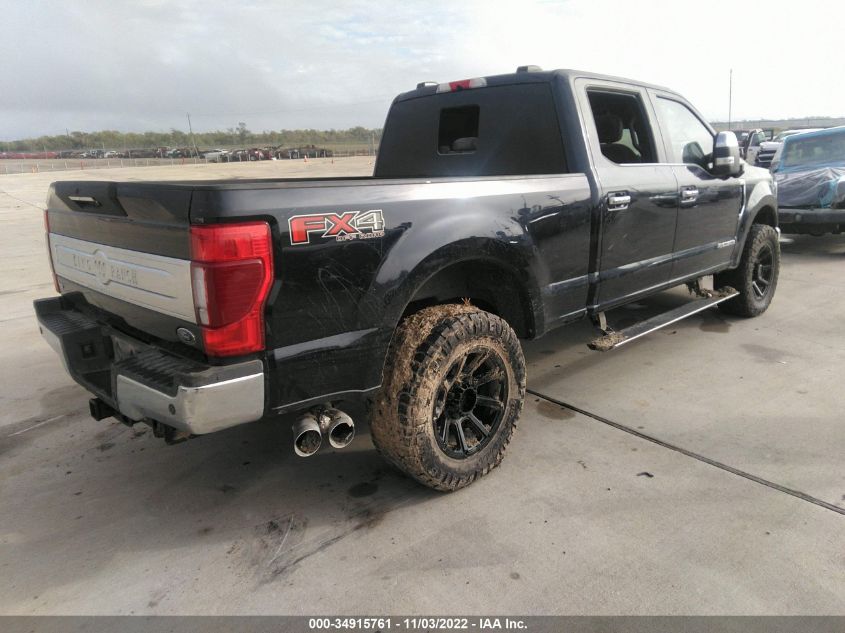 2022 FORD SUPER DUTY F-250 SRW XL/XLT/LARIAT VIN: 1FT7W2BT4NED39922
