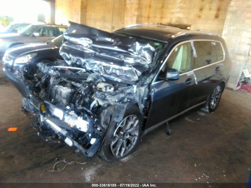 2021 BMW X7 XDRIVE40I VIN: 5UXCW2C00M9F97026