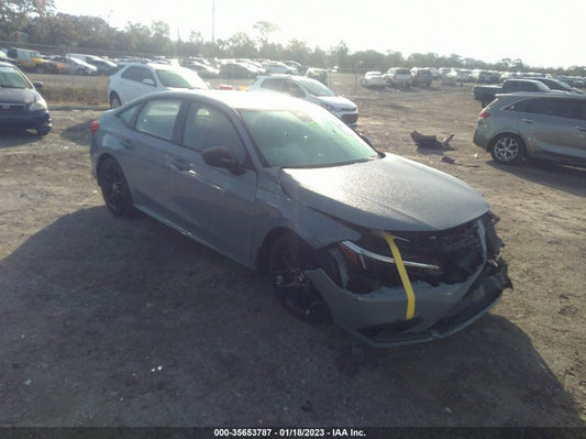 2022 HONDA CIVIC SEDAN SPORT VIN: 2HGFE2F57NH609553