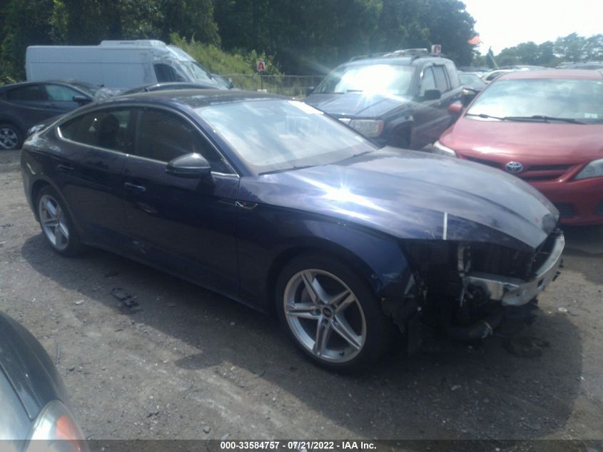 2022 AUDI A5 SPORTBACK S LINE PREMIUM VIN: WAUDACF53NA010104