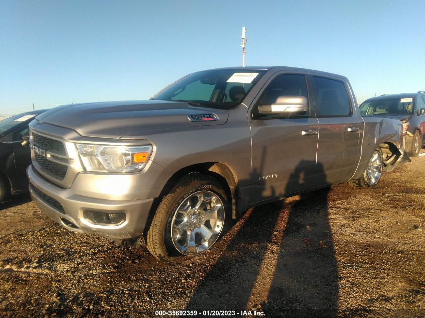 2022 RAM 1500 BIG HORN VIN: 1C6SRFFM5NN376657
