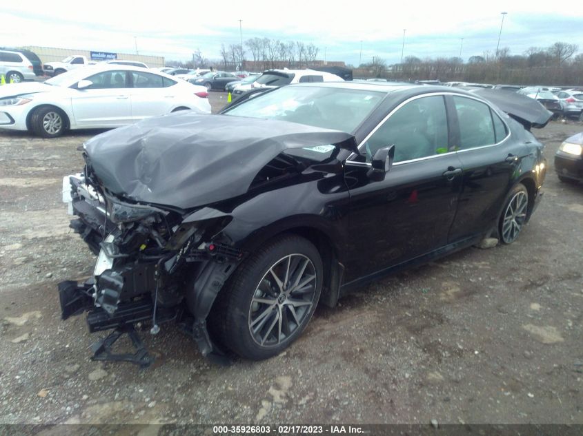 2022 TOYOTA CAMRY HYBRID XLE VIN: 4T1F31AK7NU572508