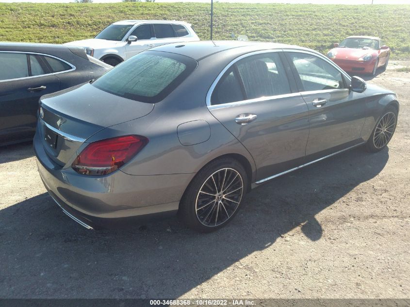 2021 MERCEDES-BENZ C-CLASS C 300 VIN: W1KWF8DB3MR617516