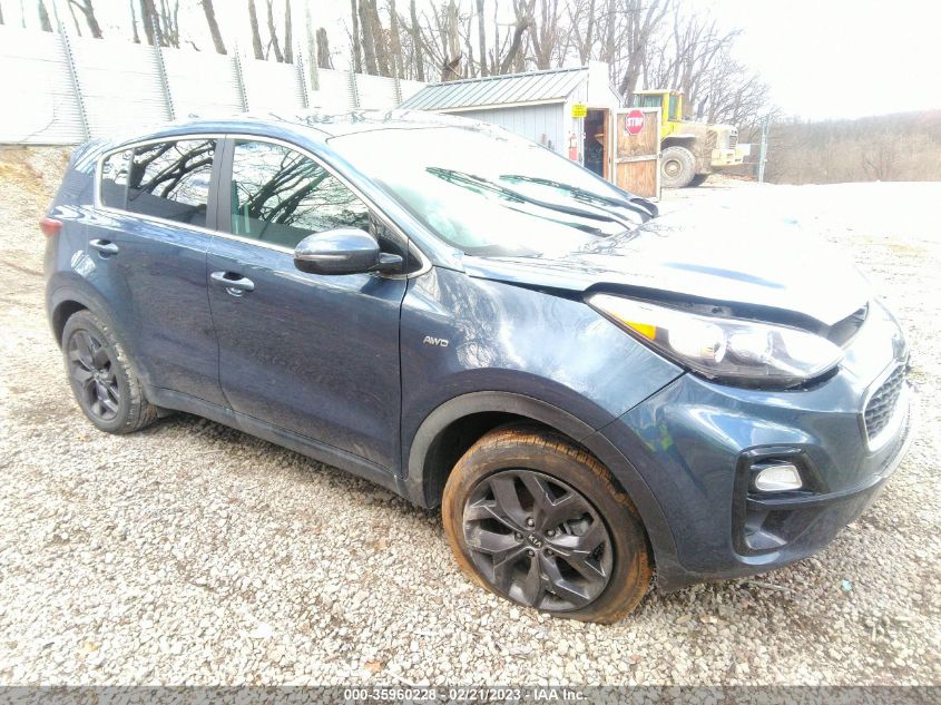2022 KIA SPORTAGE LX VIN: KNDPMCAC7N7028258