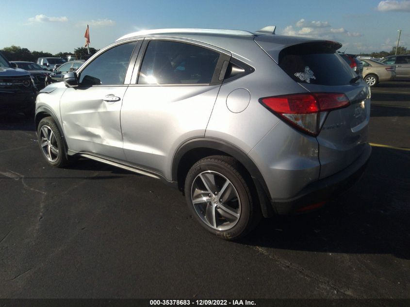 2022 HONDA HR-V EX-L VIN: 3CZRU5H76NM702428