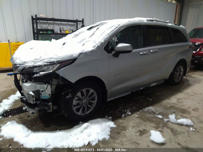 2023 TOYOTA SIENNA XLE/WOODLAND EDITION VIN: 5TDJSKFCXPS080443