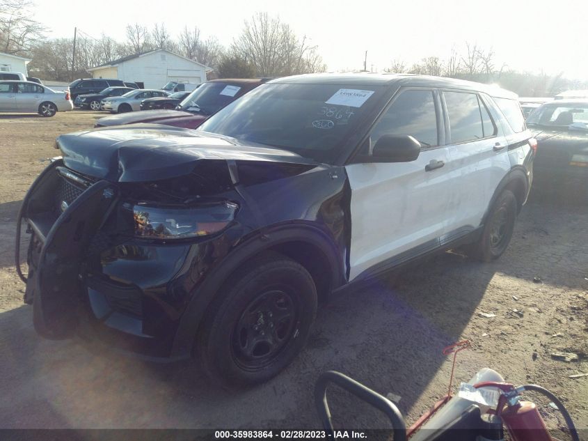 2022 FORD POLICE INTERCEPTOR VIN: 1FM5K8AB6NGA40544