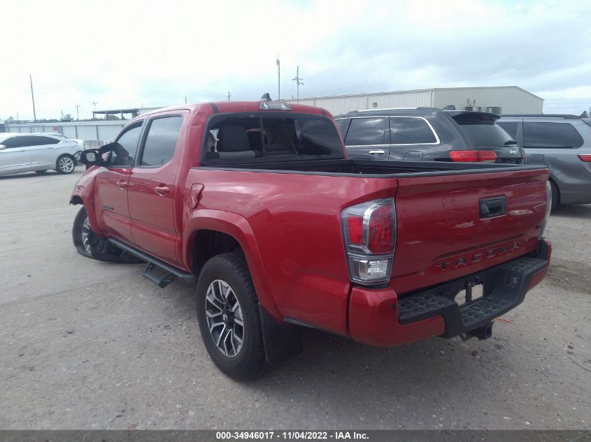 2022 TOYOTA TACOMA 2WD SR5/TRD SPORT VIN: 3TMAZ5CN9NM185538