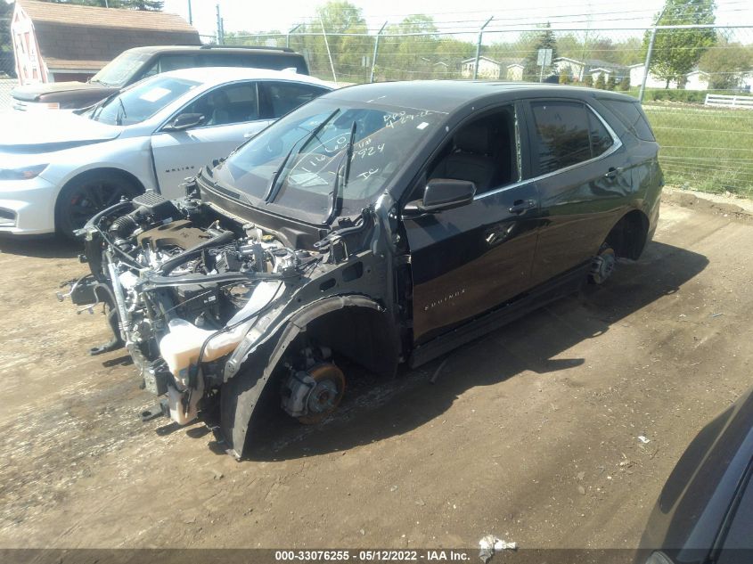 2021 CHEVROLET EQUINOX LT VIN: 2GNAXUEV7M6119924