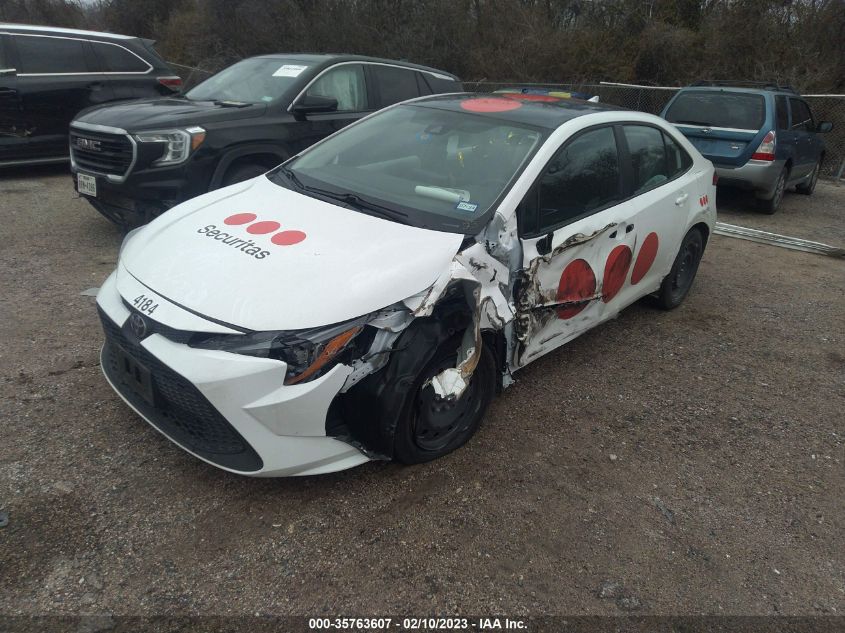 2022 TOYOTA COROLLA LE VIN: 5YFEPMAE9NP346421