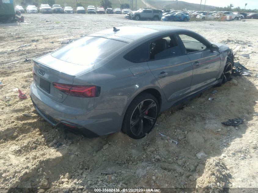 2022 AUDI RS 5 SPORTBACK VIN: WUAAWCF54NA902565