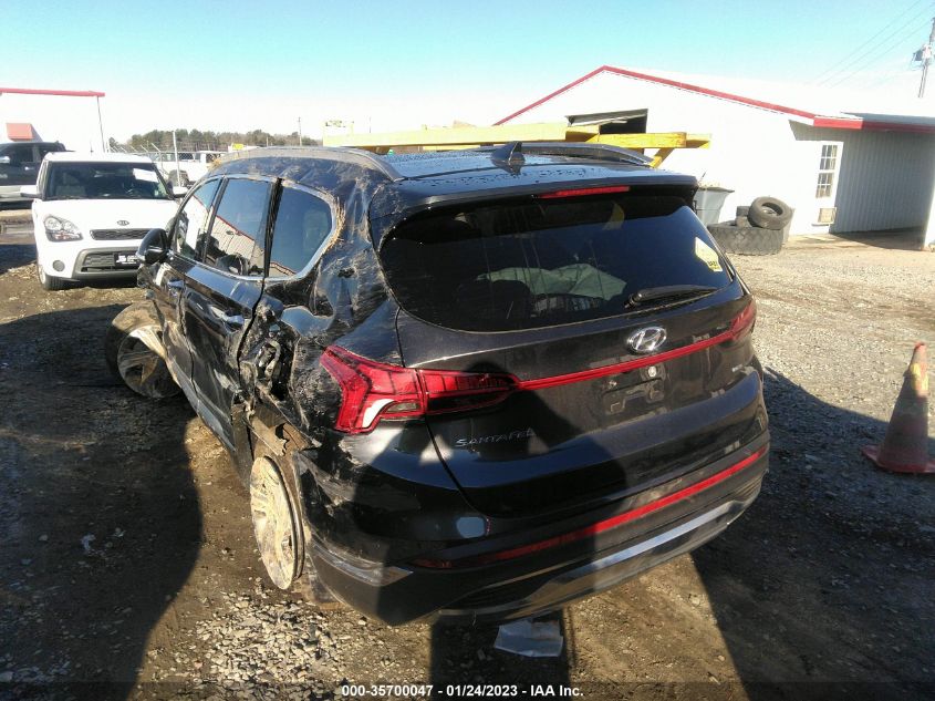 2022 HYUNDAI SANTA FE SEL VIN: 5NMS3DAJ8NH463462
