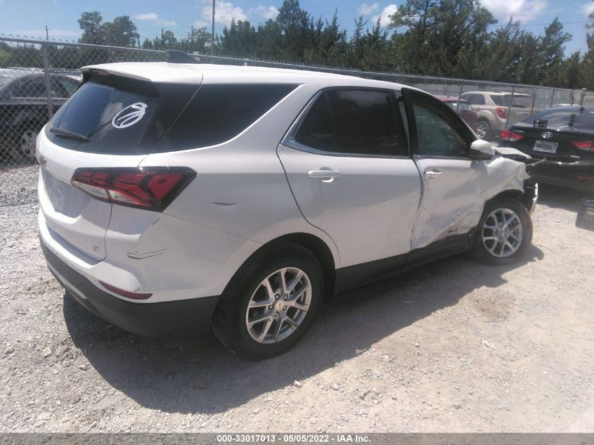 2022 CHEVROLET EQUINOX LT VIN: 3GNAXKEV0NL198712