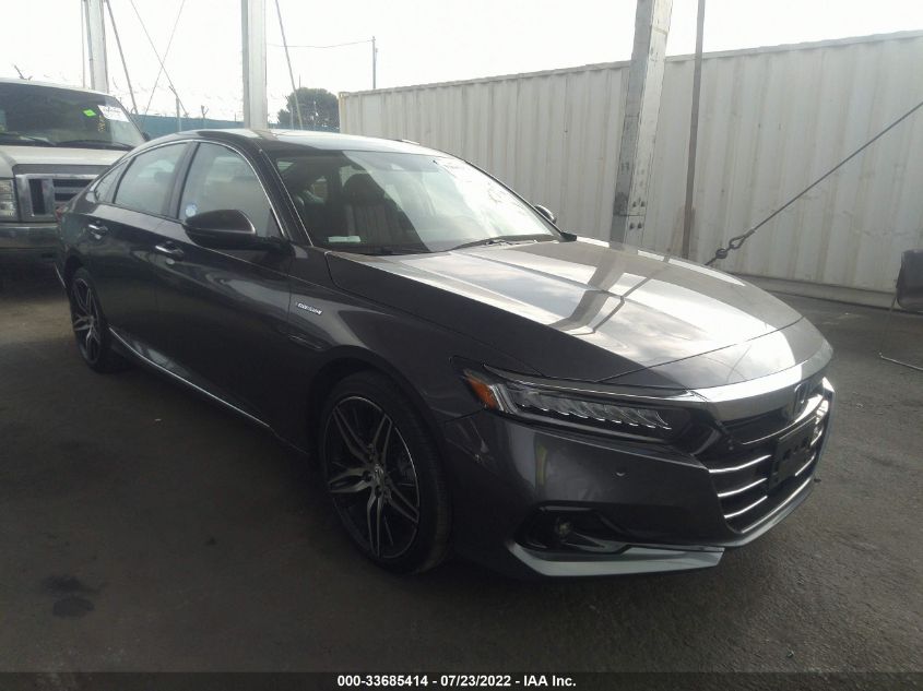 2021 HONDA ACCORD HYBRID TOURING VIN: 1HGCV3F97MA021158