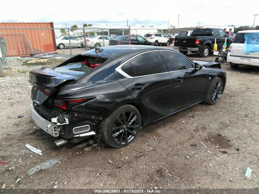 2021 LEXUS IS IS 350 F SPORT VIN: JTHGZ1E28M5021920