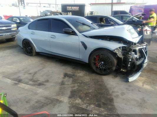 2021 BMW M3 COMPETITION VIN: WBS33AY02MFL26408