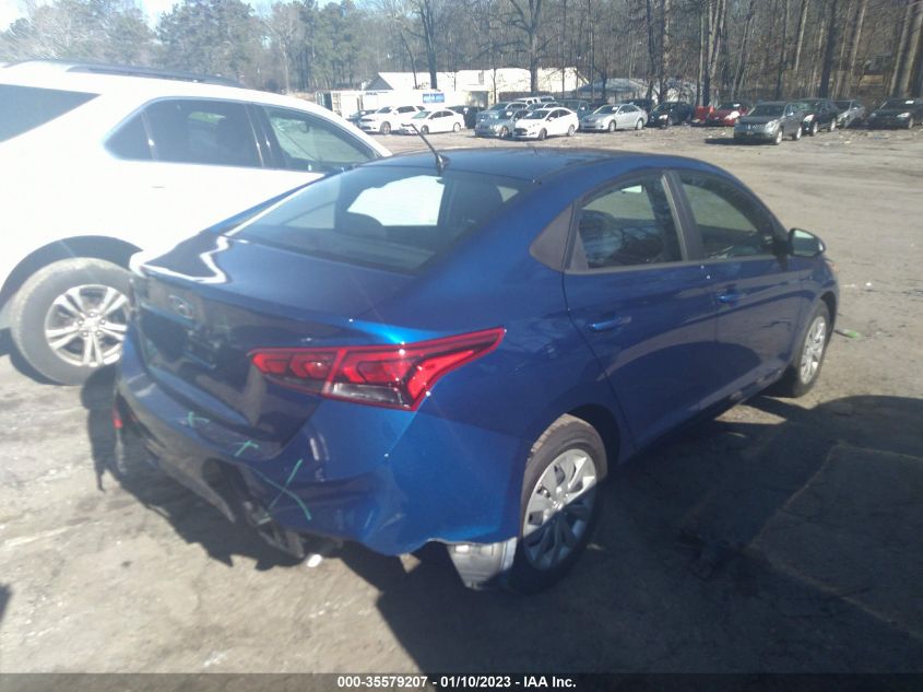 2022 HYUNDAI ACCENT SE VIN: 3KPC24A62NE183384