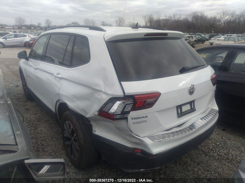 2021 VOLKSWAGEN TIGUAN S VIN: 3VV0B7AX7MM079072