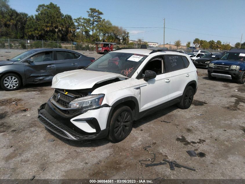 2022 VOLKSWAGEN TAOS S VIN: 3VVDX7B24NM057182