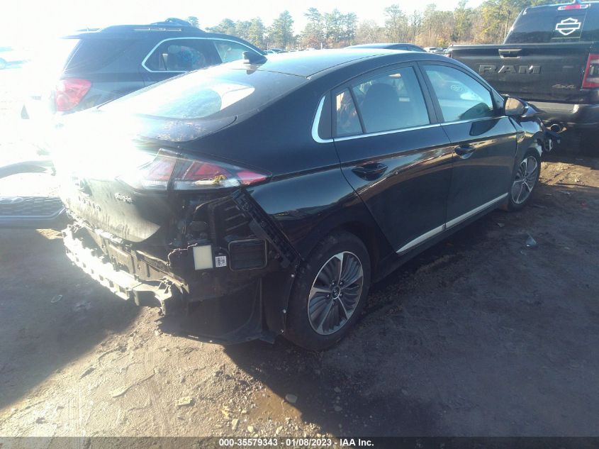 2021 HYUNDAI IONIQ PLUG-IN HYBRID SEL VIN: KMHC75LD0MU257402