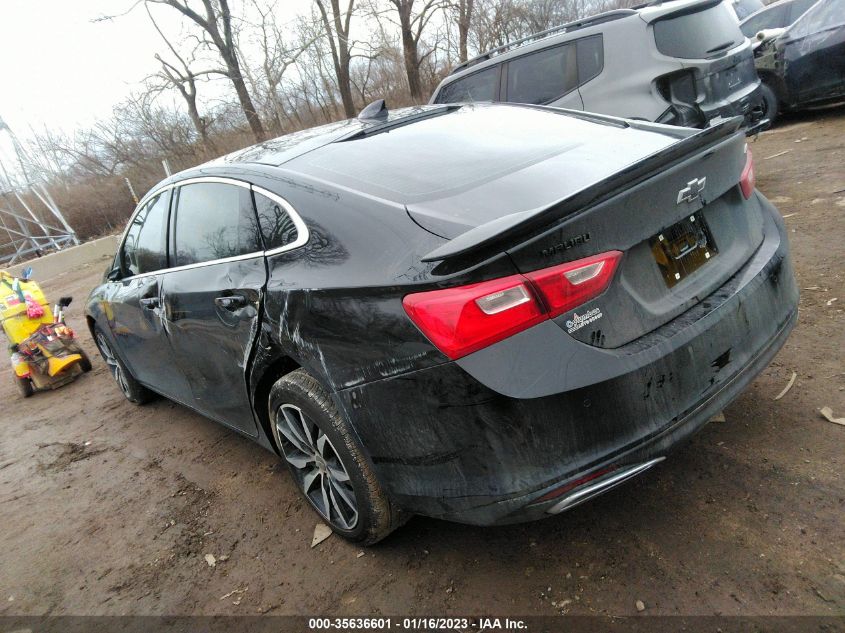 2022 CHEVROLET MALIBU RS VIN: 1G1ZG5ST9NF215980