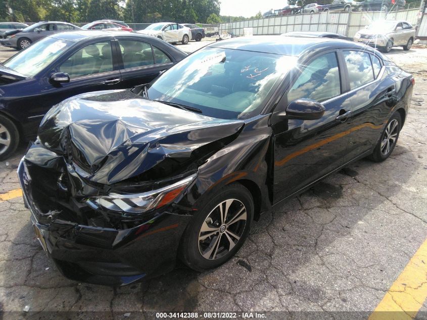 2021 NISSAN SENTRA SV VIN: 3N1AB8CV8MY238049