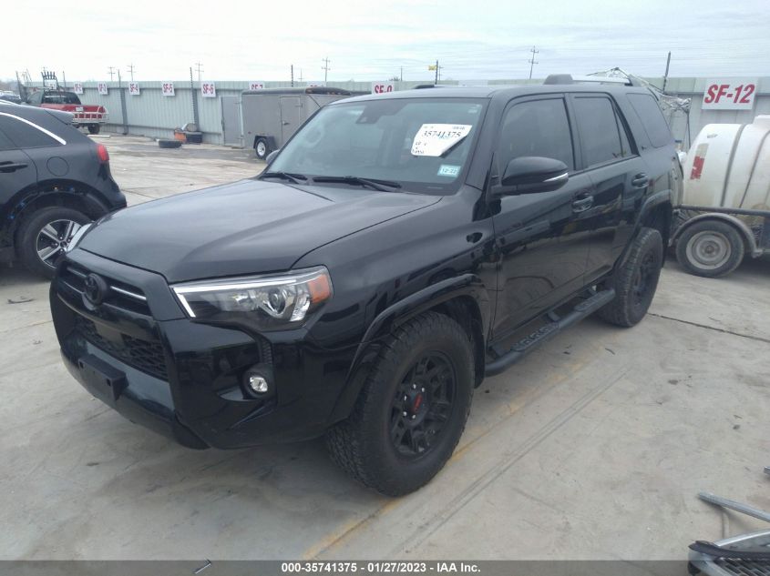 2021 TOYOTA 4RUNNER SR5 PREMIUM VIN: JTEFU5JR9M5232027