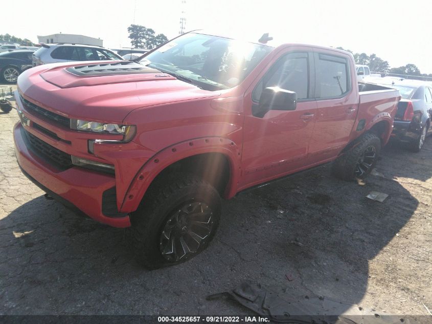 2021 CHEVROLET SILVERADO 1500 RST VIN: 3GCUYEED8MG159790