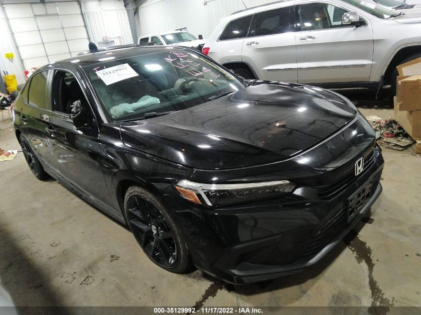 2022 HONDA CIVIC SEDAN SPORT VIN: 2HGFE2F52NH570371
