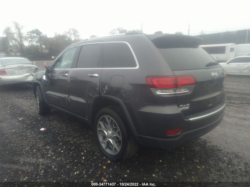 2021 JEEP GRAND CHEROKEE LIMITED VIN: 1C4RJFBG8MC565795