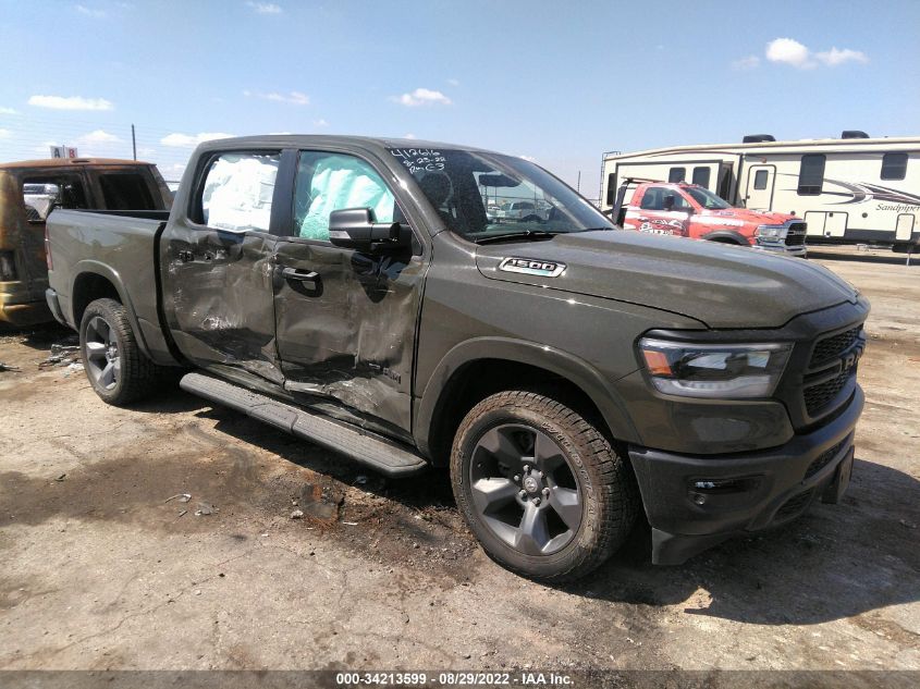 2021 RAM 1500 BIG HORN VIN: 1C6RREFT3MN689883