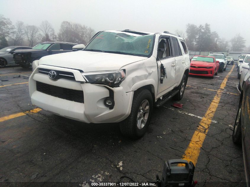 2021 TOYOTA 4RUNNER SR5 PREMIUM VIN: JTEFU5JR3M5245081