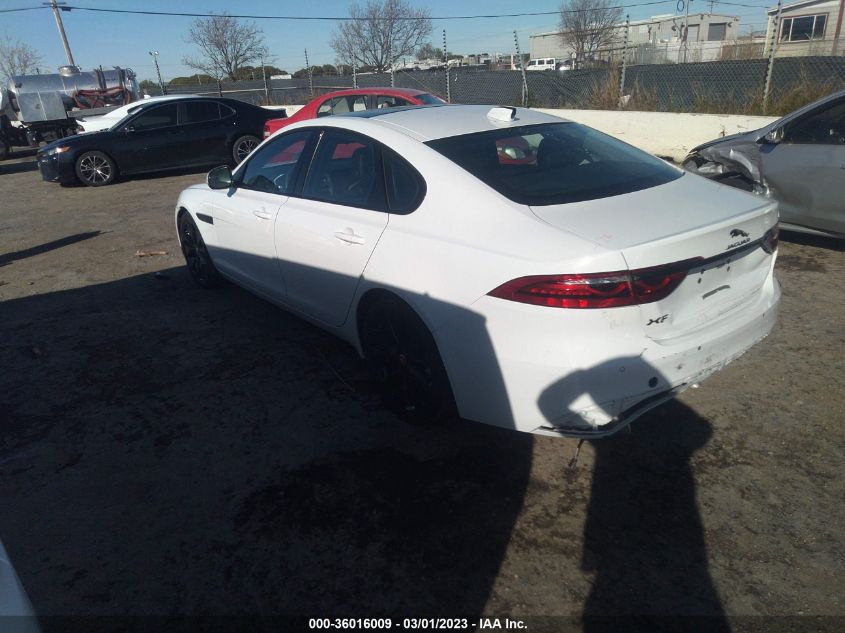 2022 JAGUAR XF SE VIN: SAJBG4FX0NCY90765