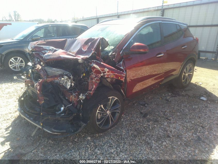 2022 BUICK ENCORE GX SELECT VIN: KL4MMDS21NB132573