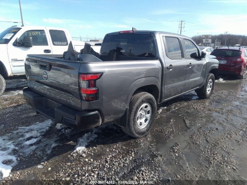 2022 NISSAN FRONTIER S VIN: 1N6ED1EKXNN651752