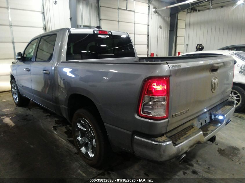 2021 RAM 1500 BIG HORN VIN: 1C6SRFFT0MN583124