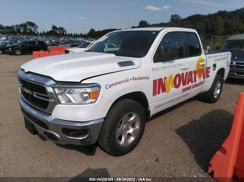 2021 RAM 1500 BIG HORN VIN: 1C6RRFBG8MN682362