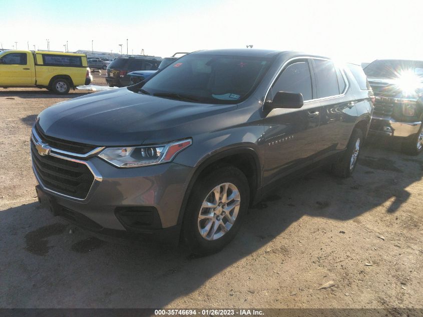 2021 CHEVROLET TRAVERSE LS VIN: 1GNERFKW3MJ226069